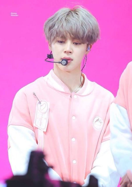 jimin pink shirt