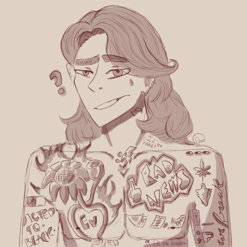 If Long Hair And Tattoos Are What Attract You Dear Evan
