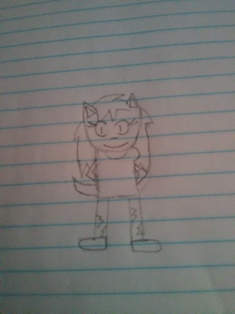 Drawing my Sonic OC | Sonic the Hedgehog! Amino