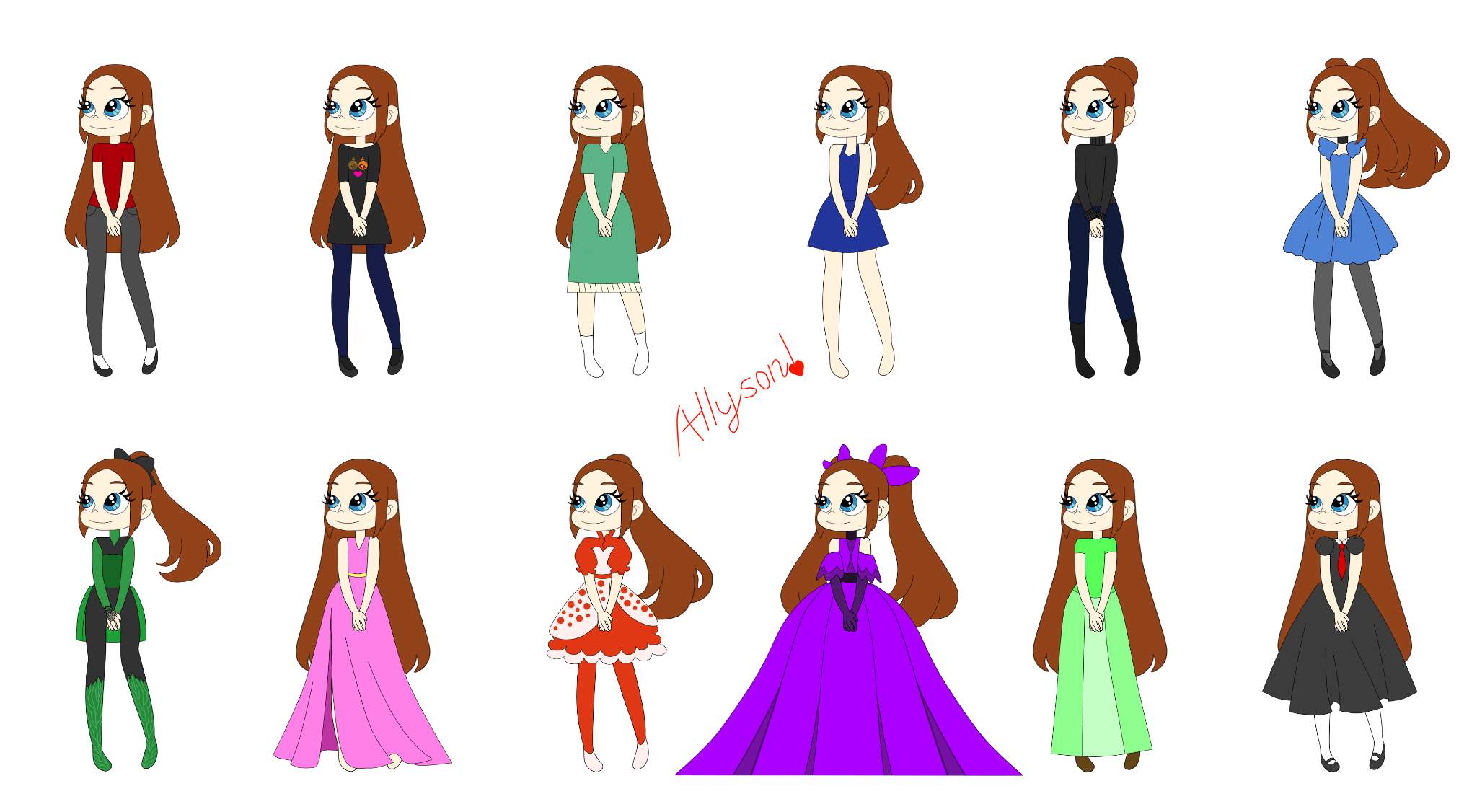 All of Lorastina's Outfits (so far) | SVTFOE Amino