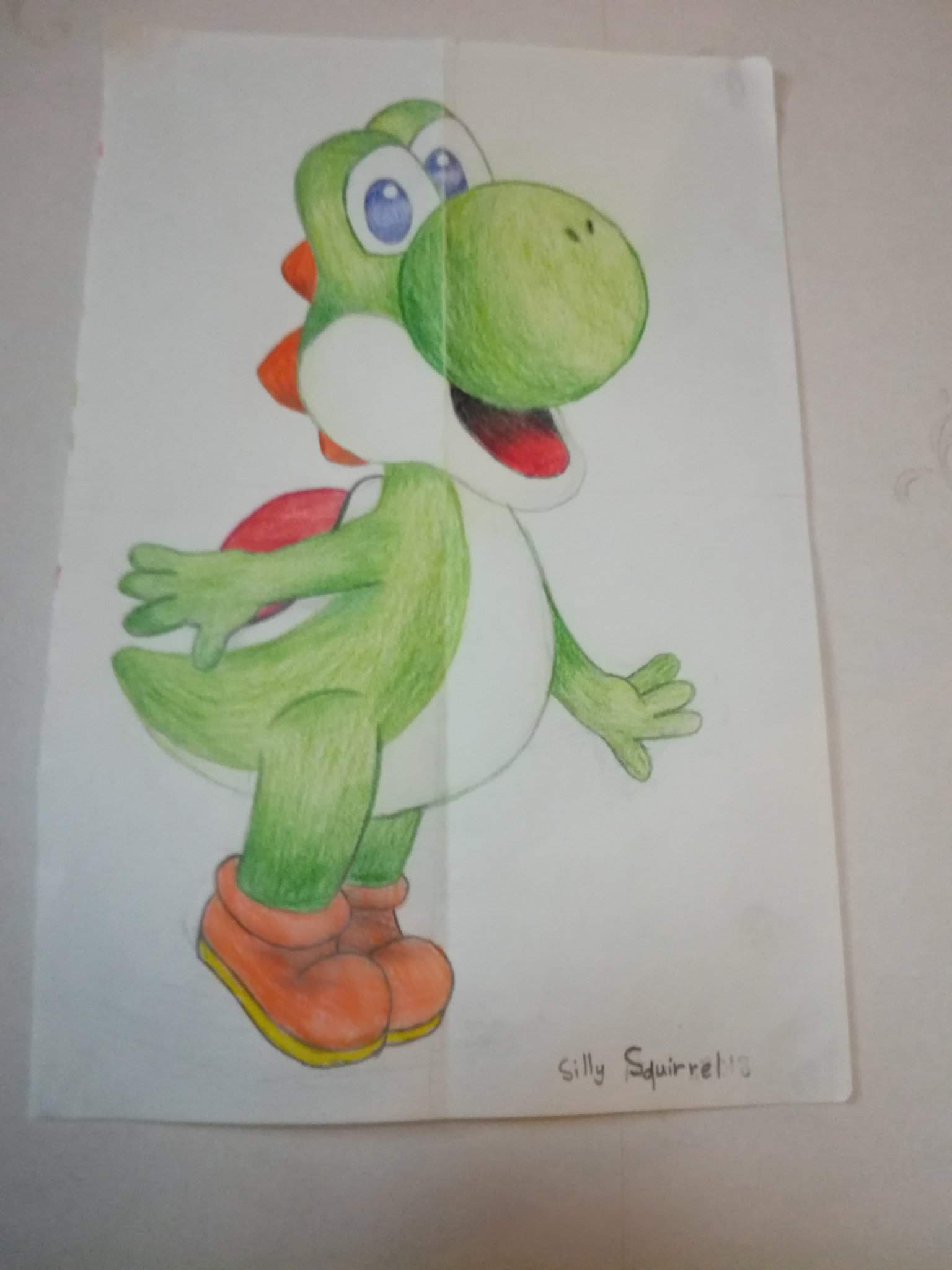 First Mario draw | Mario Amino