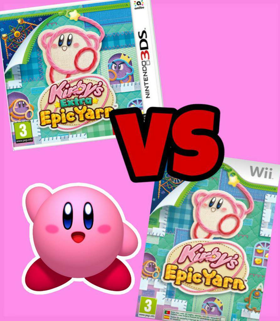 Comparativa Kirby en el Reino de los Hilos 3Ds VS Wii | • Nintendo • Amino