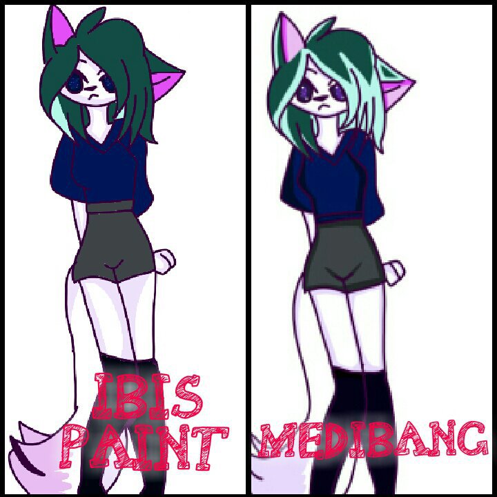 Ibis paint vs Medibang Ocs Original Character Amino