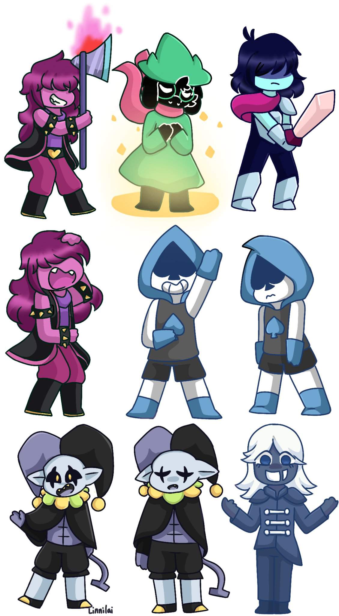 Deltarune sprite redraws | Arts And OCs Amino