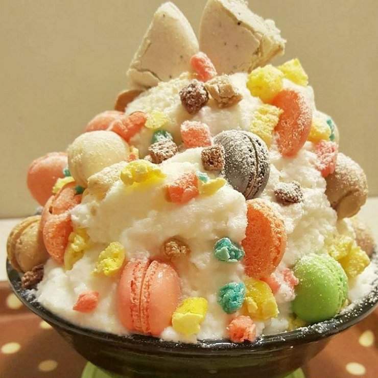 Bingsu мороженое