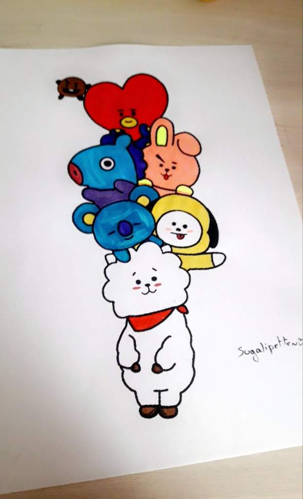 Coloriage BT21 | Army forever ( fr) Amino
