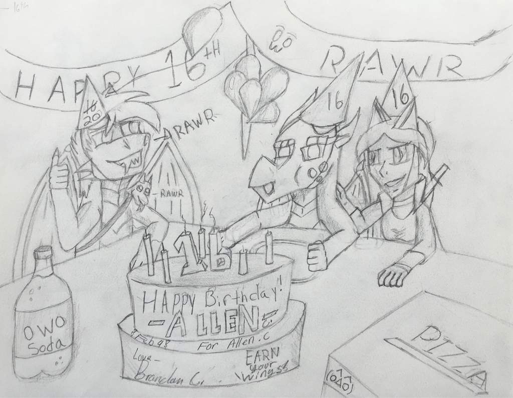 Happy Birthday Allen Dragons Amino