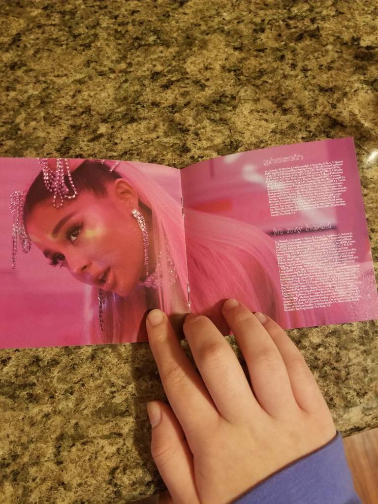Thank U Next Booklet Ariana Grande Amino