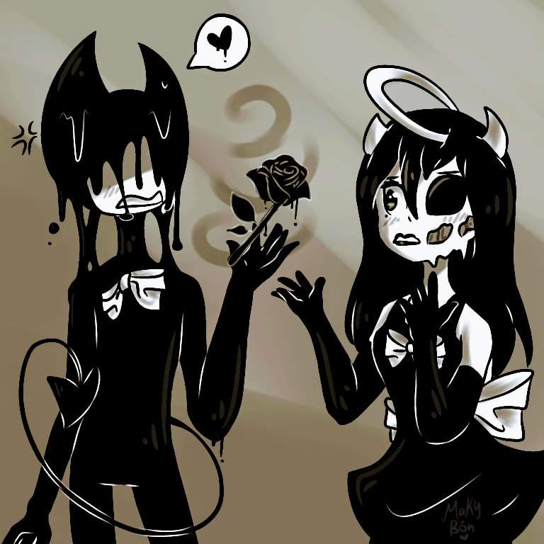 ¿Ink Demon x Alice Angel? ♡ | Bendy And The Ink Machine Amino