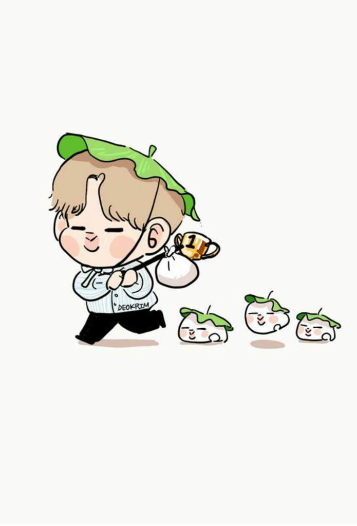 Mochi Baby By Artist Deokrim Park Jimin Amino