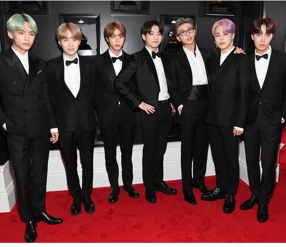 BTS at the Grammy’s BTS ARMYS ™ Amino