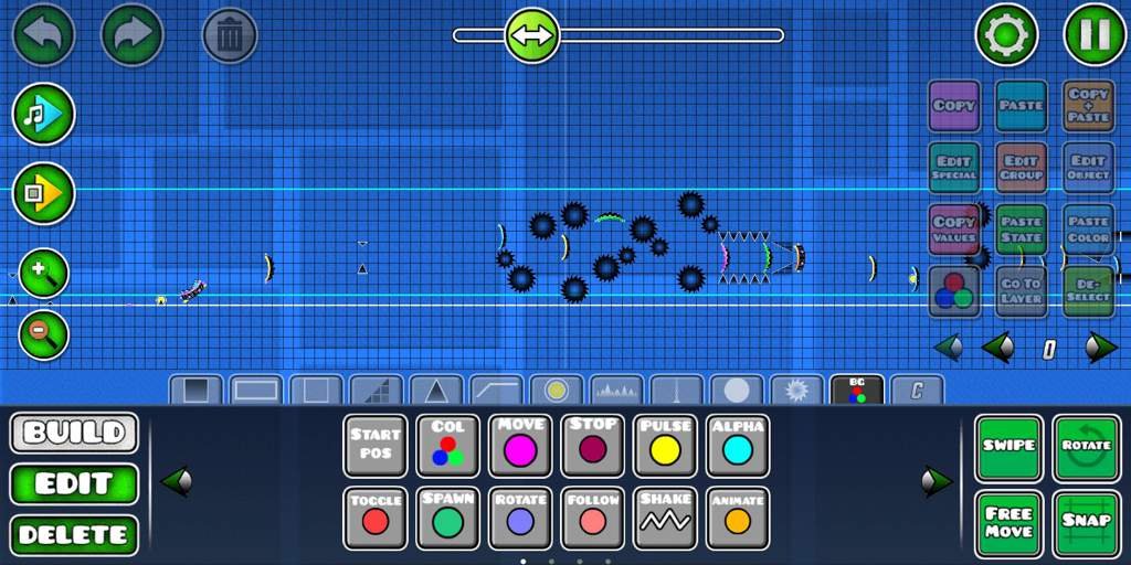 My new level layout preview | Wiki | Geometry Dash Amino