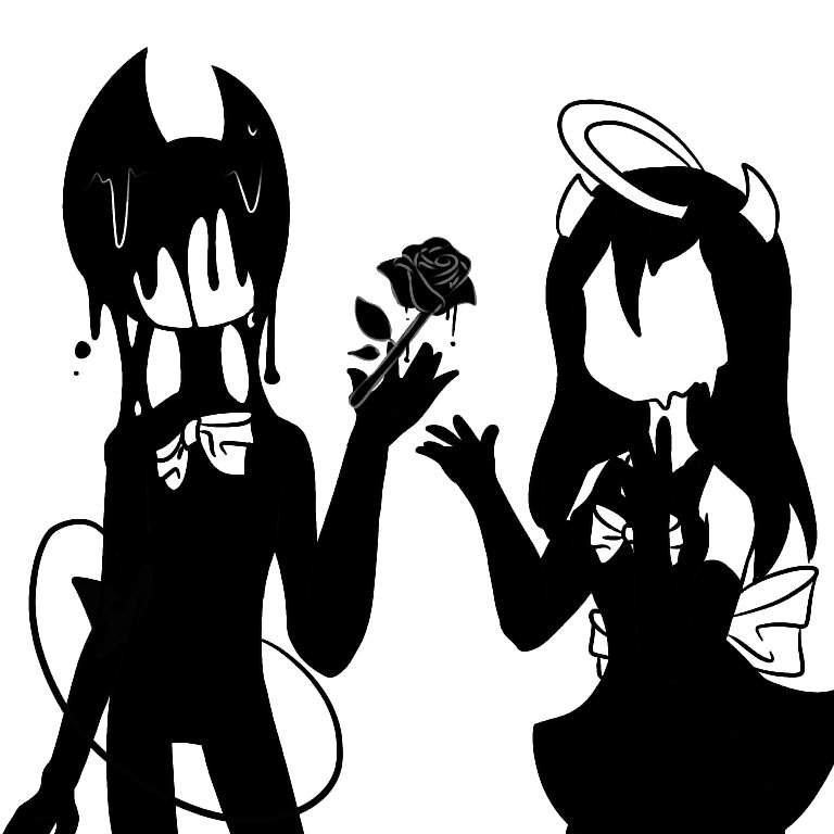 ¿Ink Demon x Alice Angel? ♡ | Bendy And The Ink Machine Amino