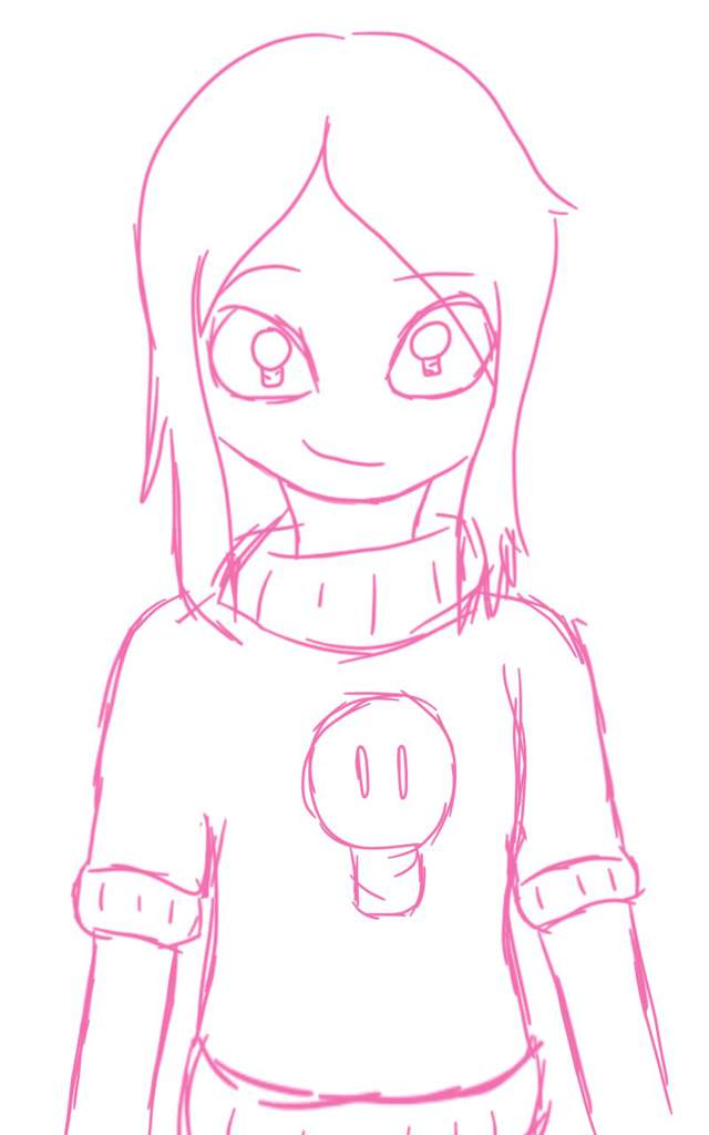 Lightbulb as a human (and without a nose (now with shading