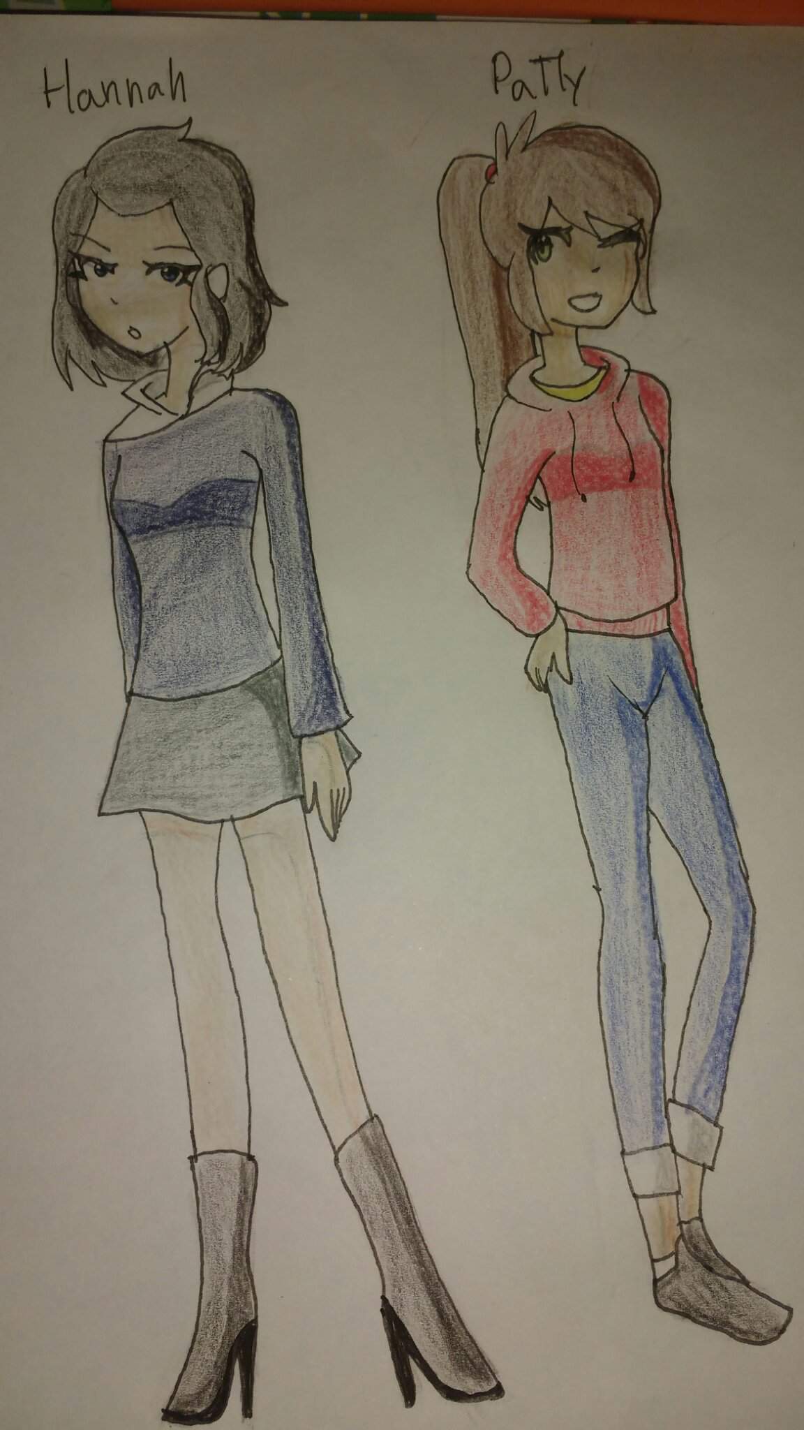 Hannah Osborn and Patty Parker full body | • Memes Animados Amino • Amino