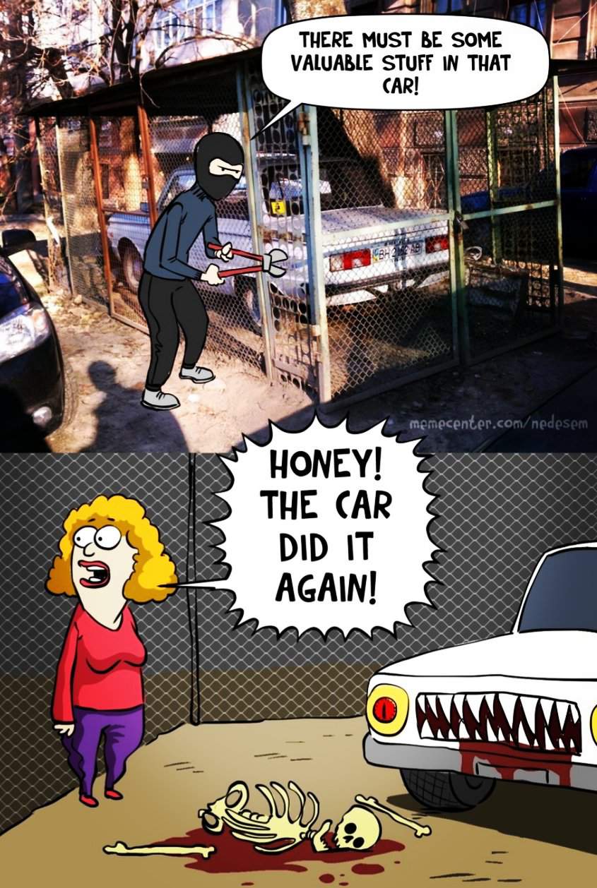 Honey! The Car Did it Again! | Horror Amino