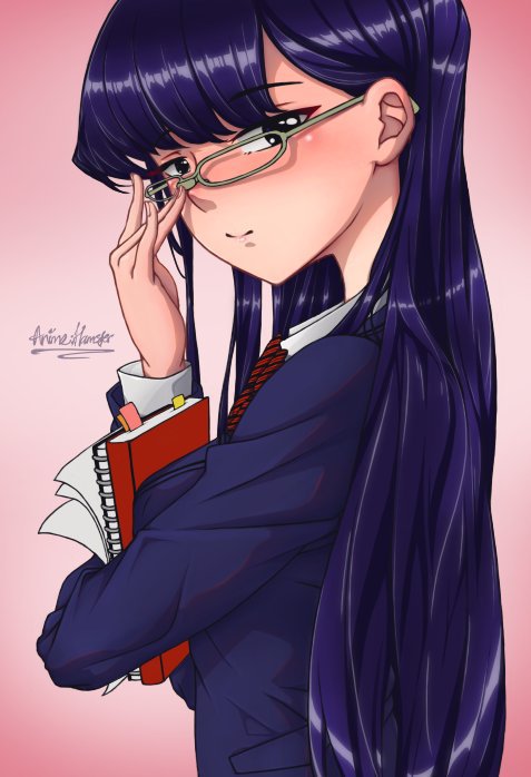 Komi-san Fanart || Digital Drawing | Anime Amino