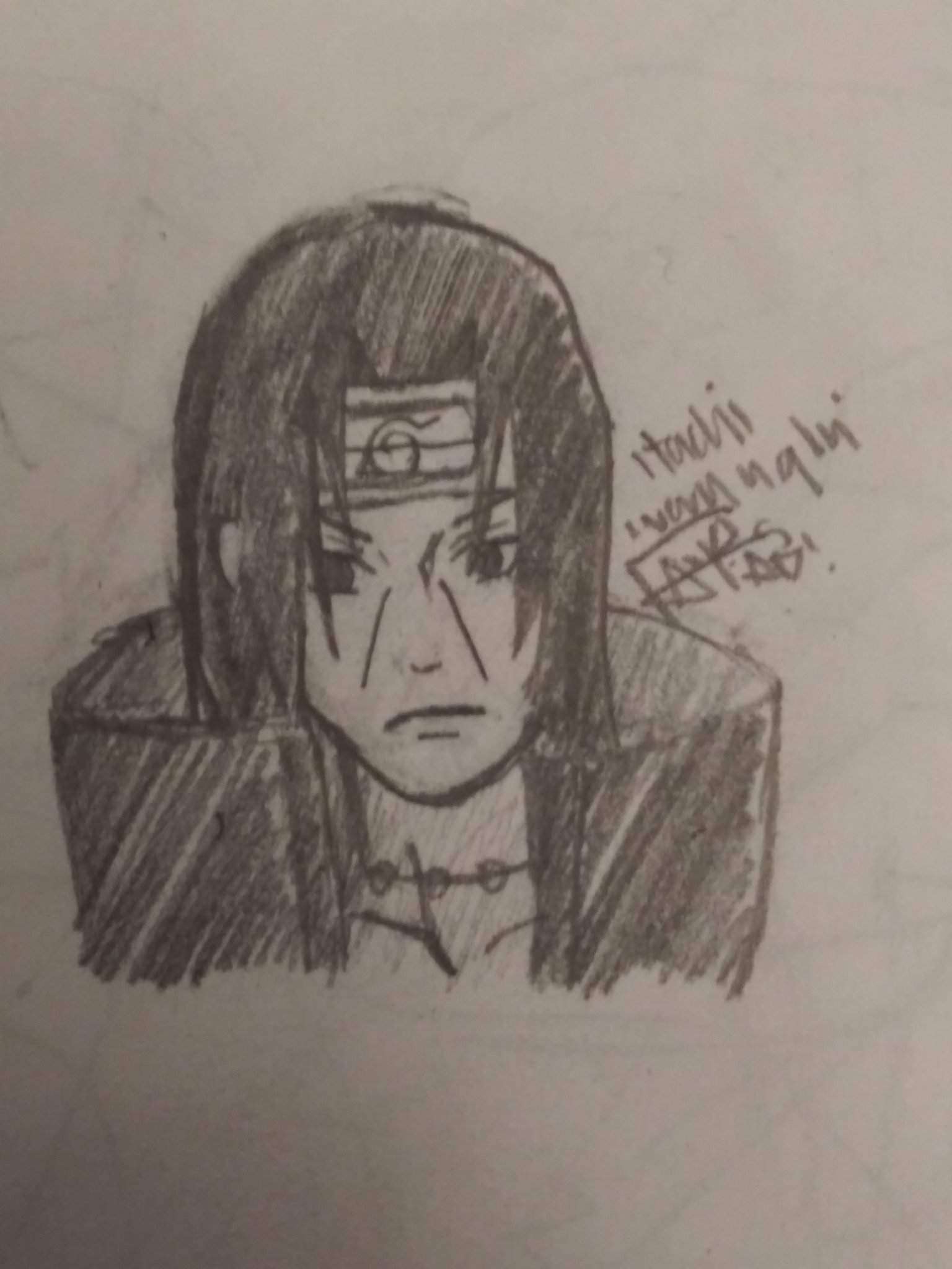 I think I made Itachi look old and ugly... 😂 | Naruto Amino