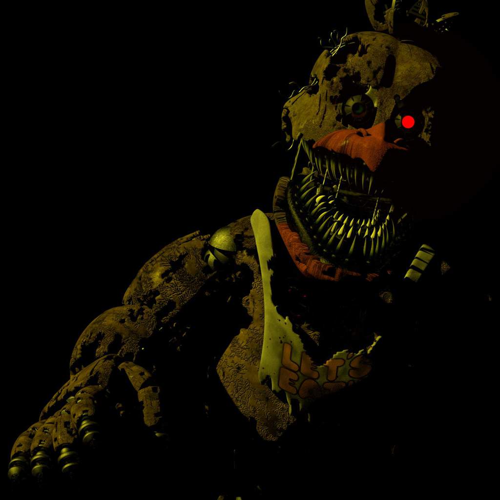 Nightmare Chica - C4D Render Five Nights at Freddys PT/BR Am
