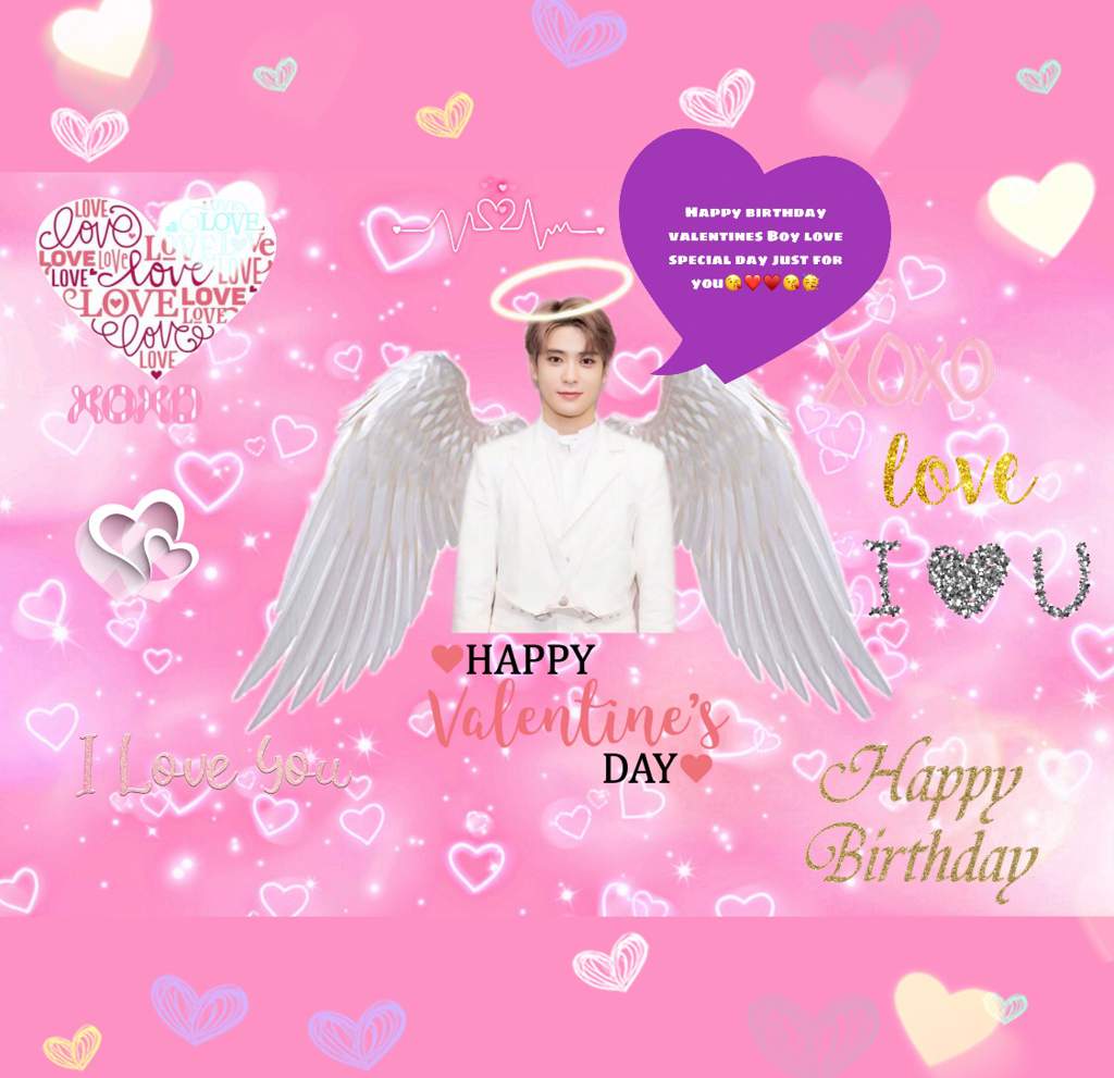 Happy Birthday Valentines Boy I Love You So Much And Will Always Support You And You Mean The World To Me And You Are The Angel Of My Heart Nct 엔시티