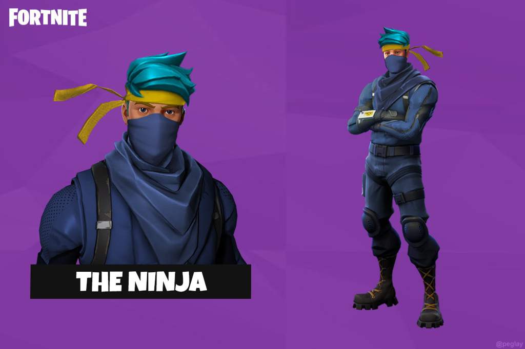 would you rather get ninja skin or marshmallow skin - skin de fortnite ikonik