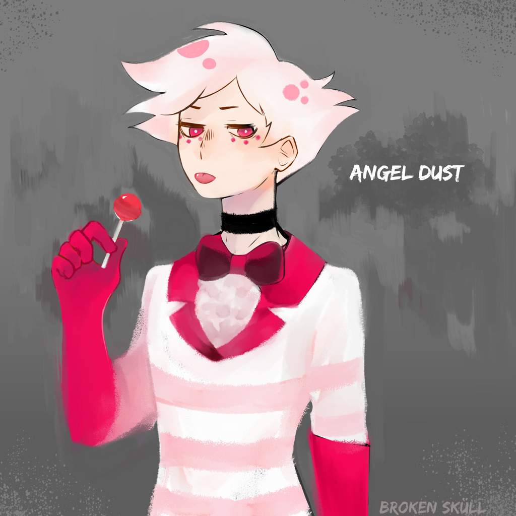 Human Angel dust fanart | Hazbin Hotel (official) Amino