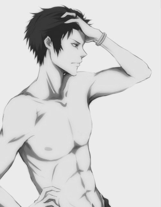 Sexy male anime characters