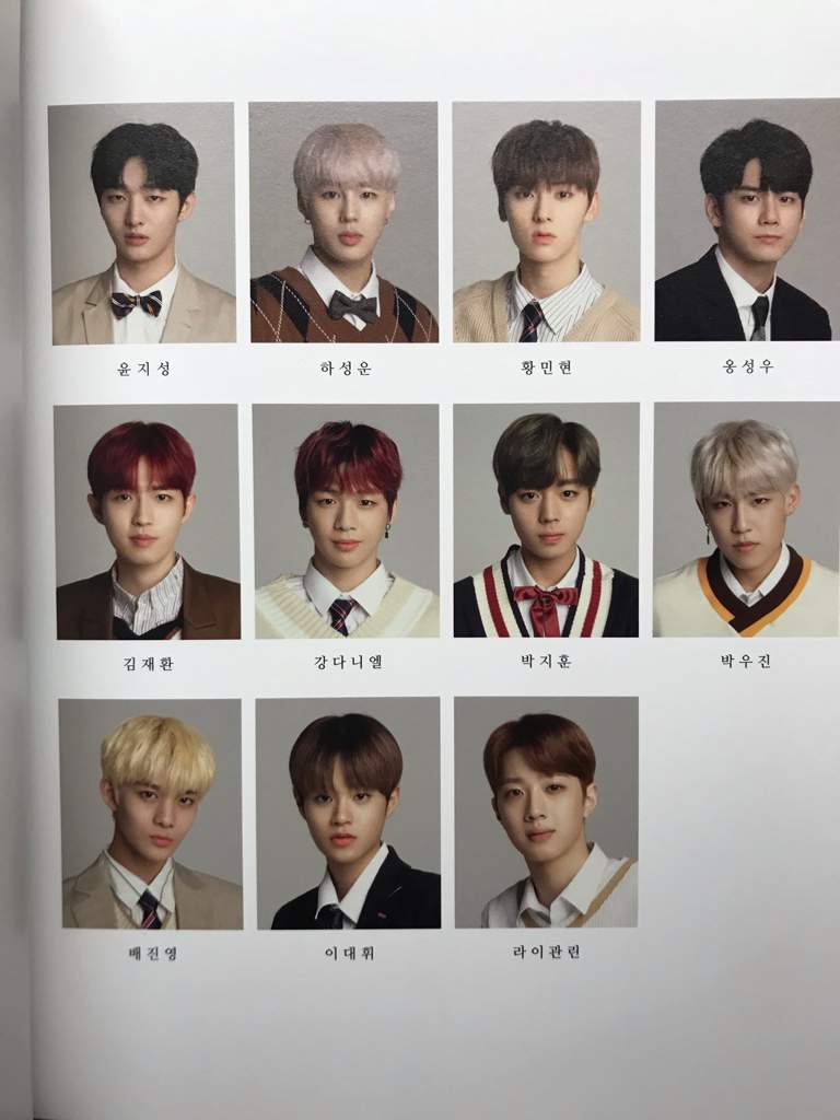 Unboxing photo essay wanna one 2 picture