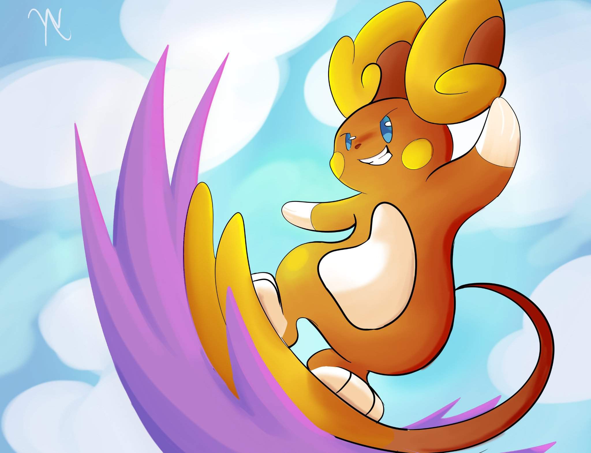 Alolan Raichu Artwork | 🎨Pokemon Art/Drawing Amino 🎨 Amino