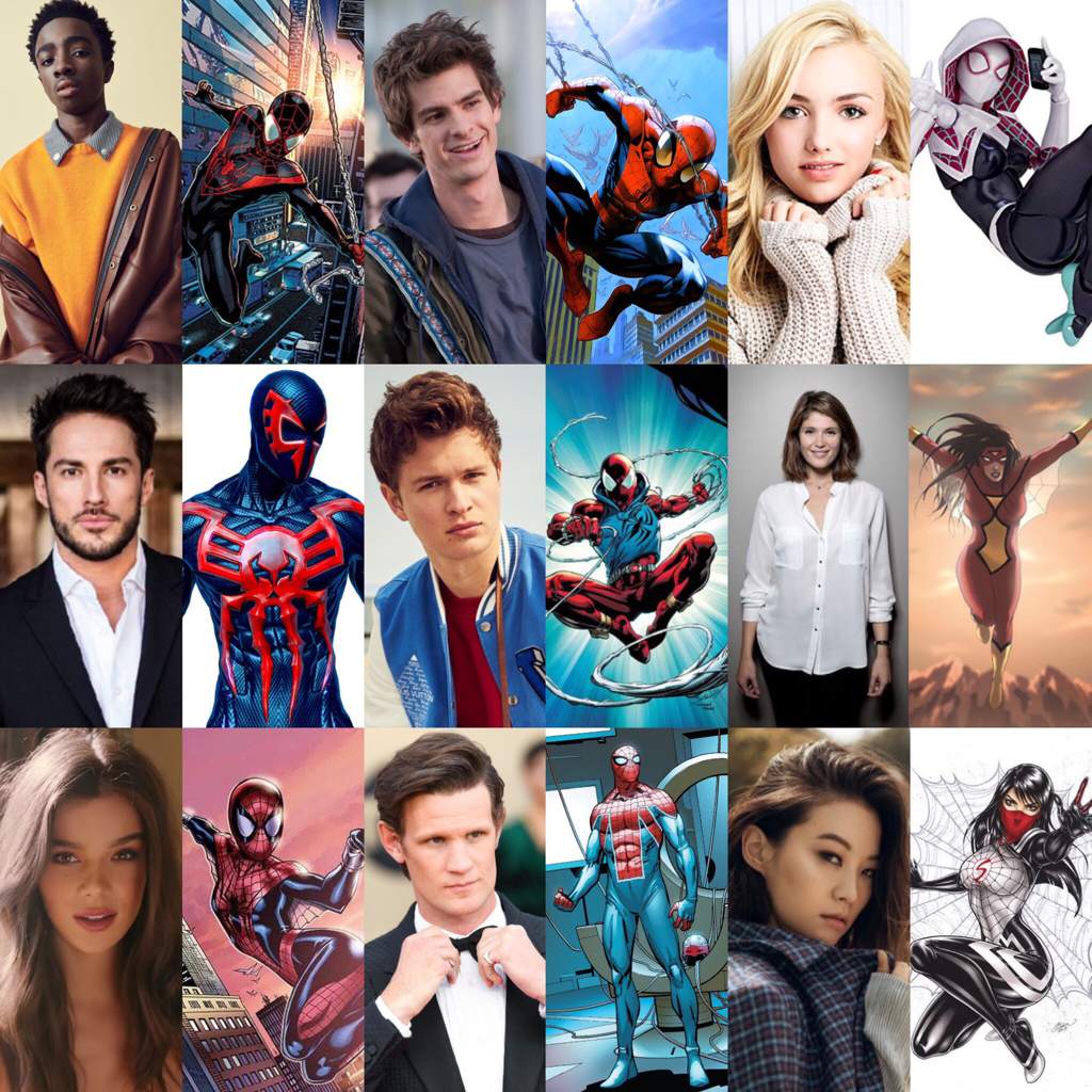 My Own Live-Action Spider-Verse Fan-Casting.