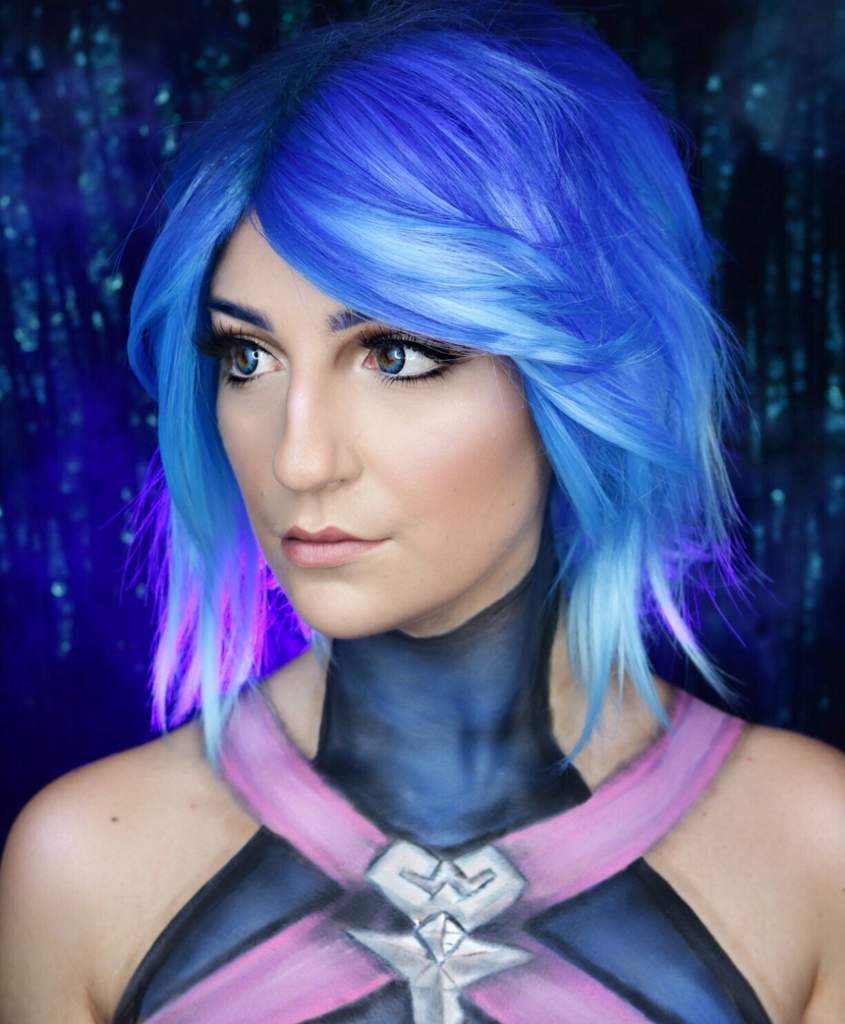 aqua kingdom hearts wig