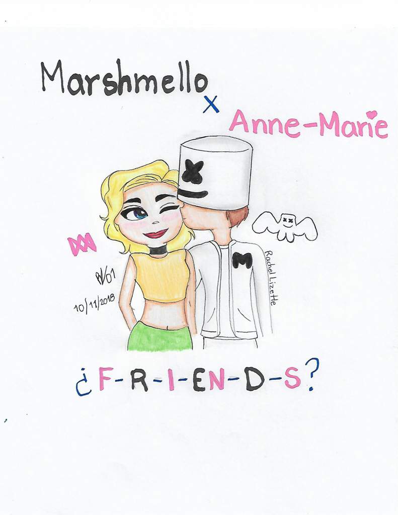ᴅɪʙᴜᴊᴏ ᴍᴀʀsʜᴍᴇʟʟᴏ ᴀɴɴᴇ ᴍᴀʀɪᴇ ᴠᴇʀsɪoɴ Sᴛʜ 1yᴇᴀʀoғfʀɪᴇɴᴅs Marshmello Amino Espanol Amino