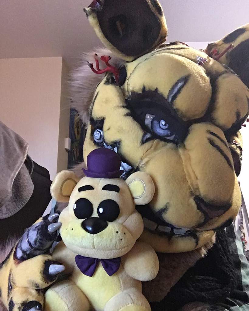 psychic friend fredbear plush