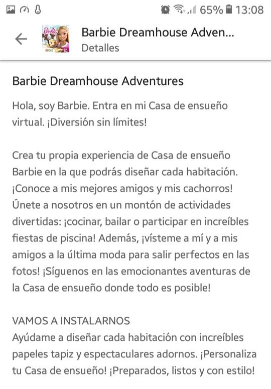 barbie dreamhouse adventures español latino