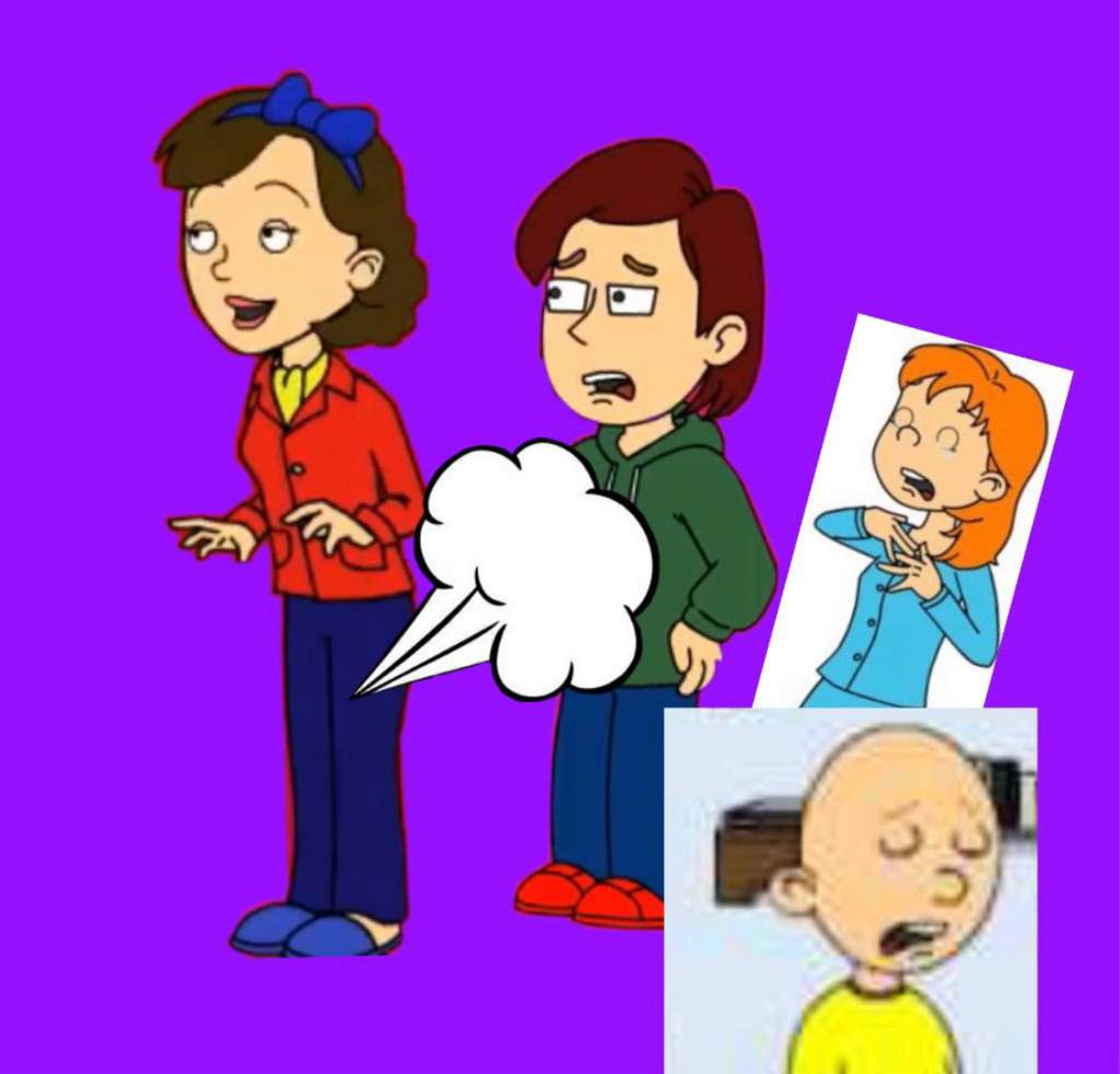 GoAnimate Caillou Rosie Doris Boris