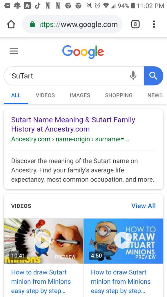 Su Tart Meaning