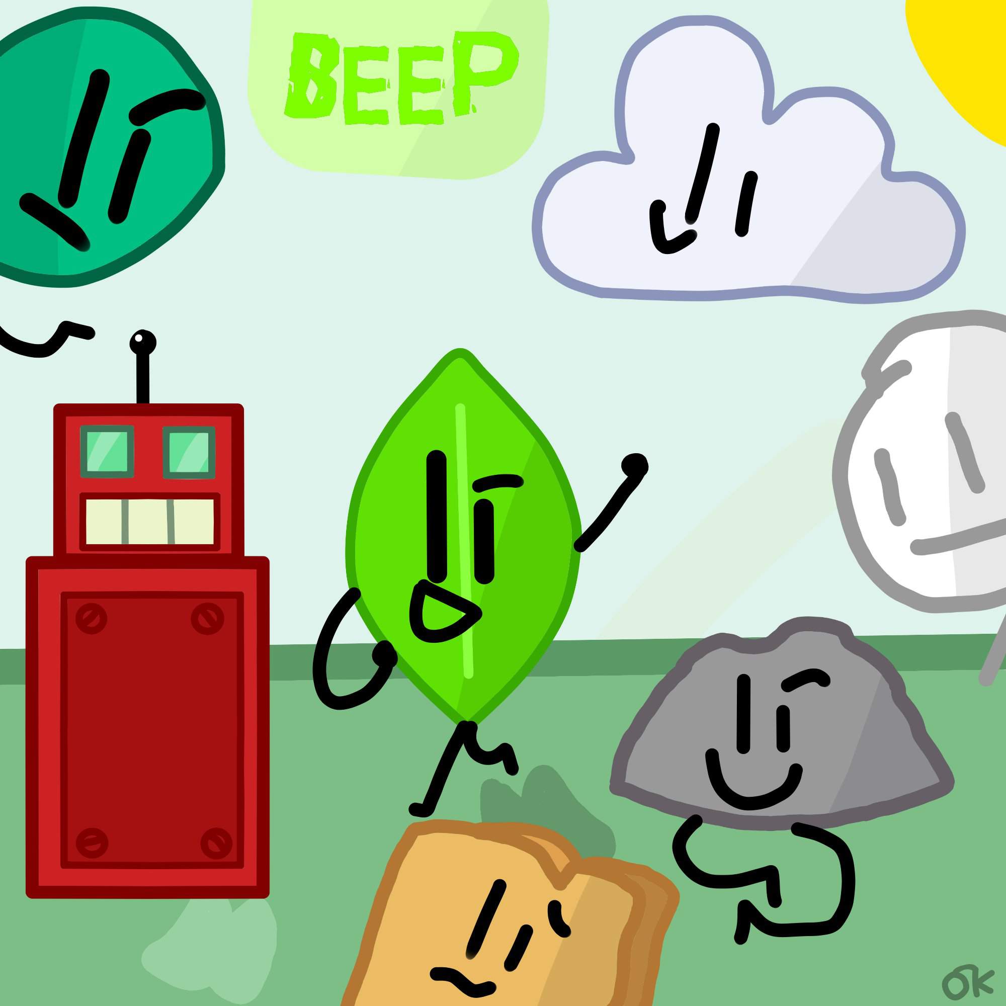 Beep Then VS Beep Now [Thx For Feature!] | BFB Amino! Amino