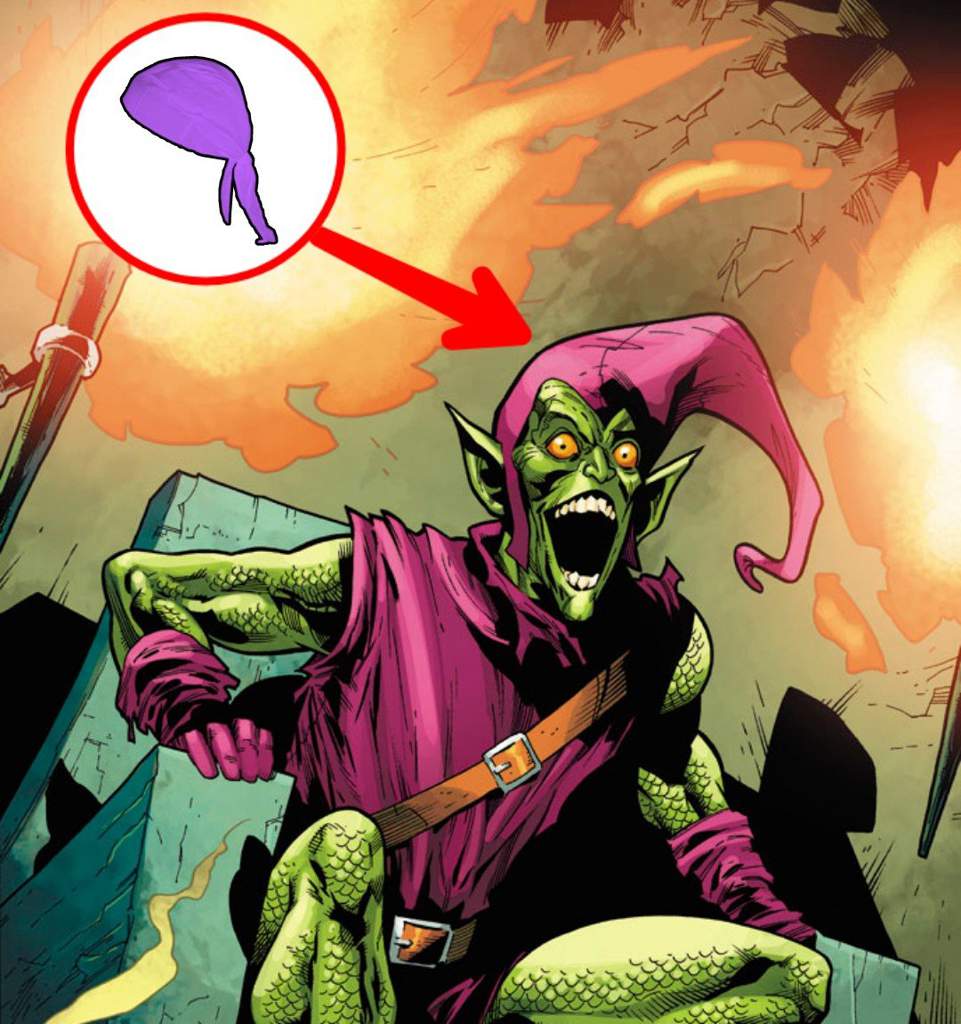 Norman Osborn is able to use a Doo-Rag ( a piece of silk tied around one&ap...