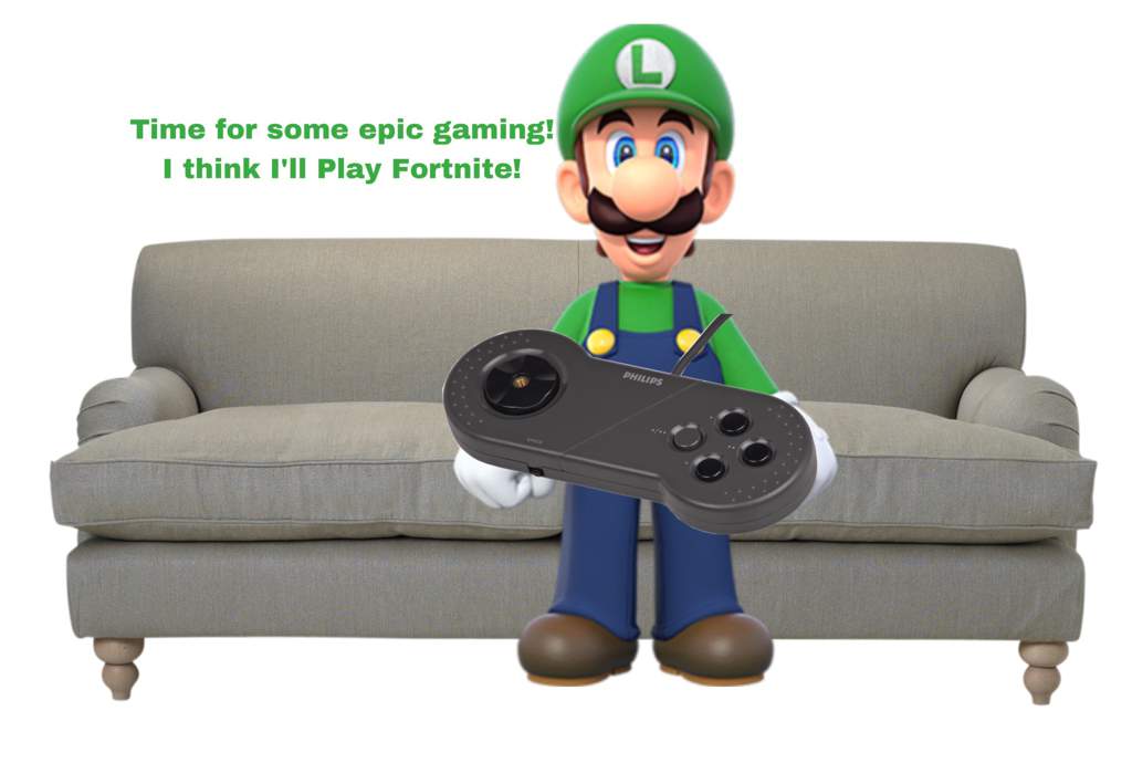 Luigi Plays Fortnite Mario Amino - luigi plays fortnite