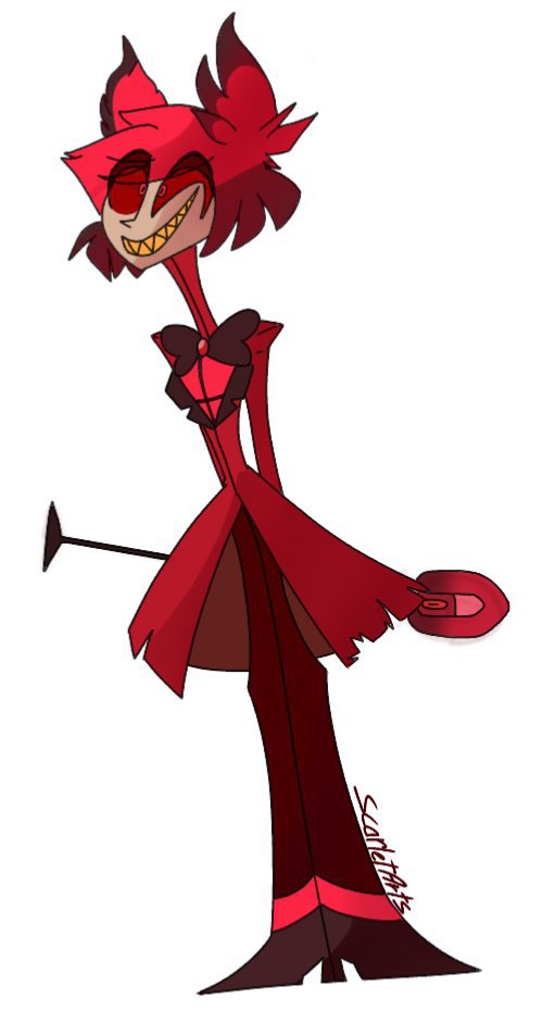 First time drawing alastor. | Hazbin Hotel (official) Amino
