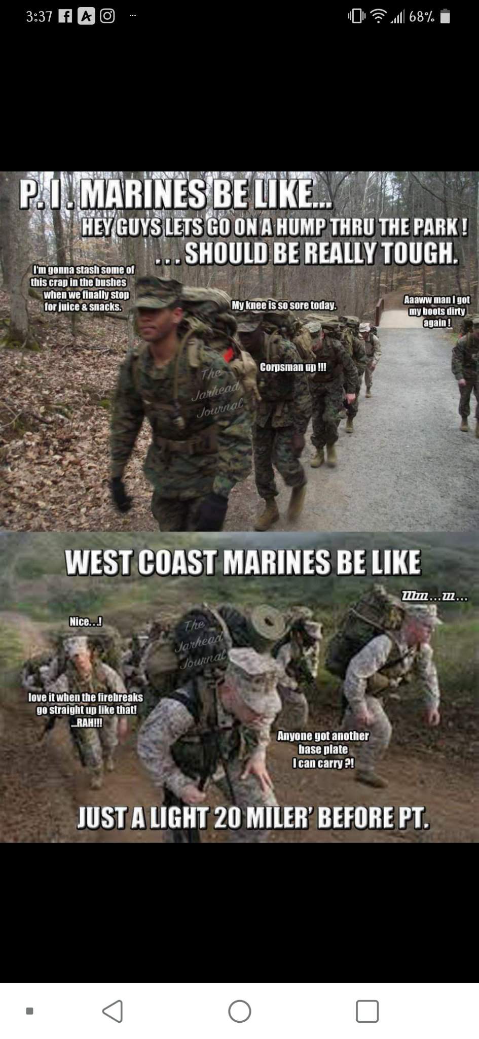 West Coast vs East Coast. | Military Amino Amino