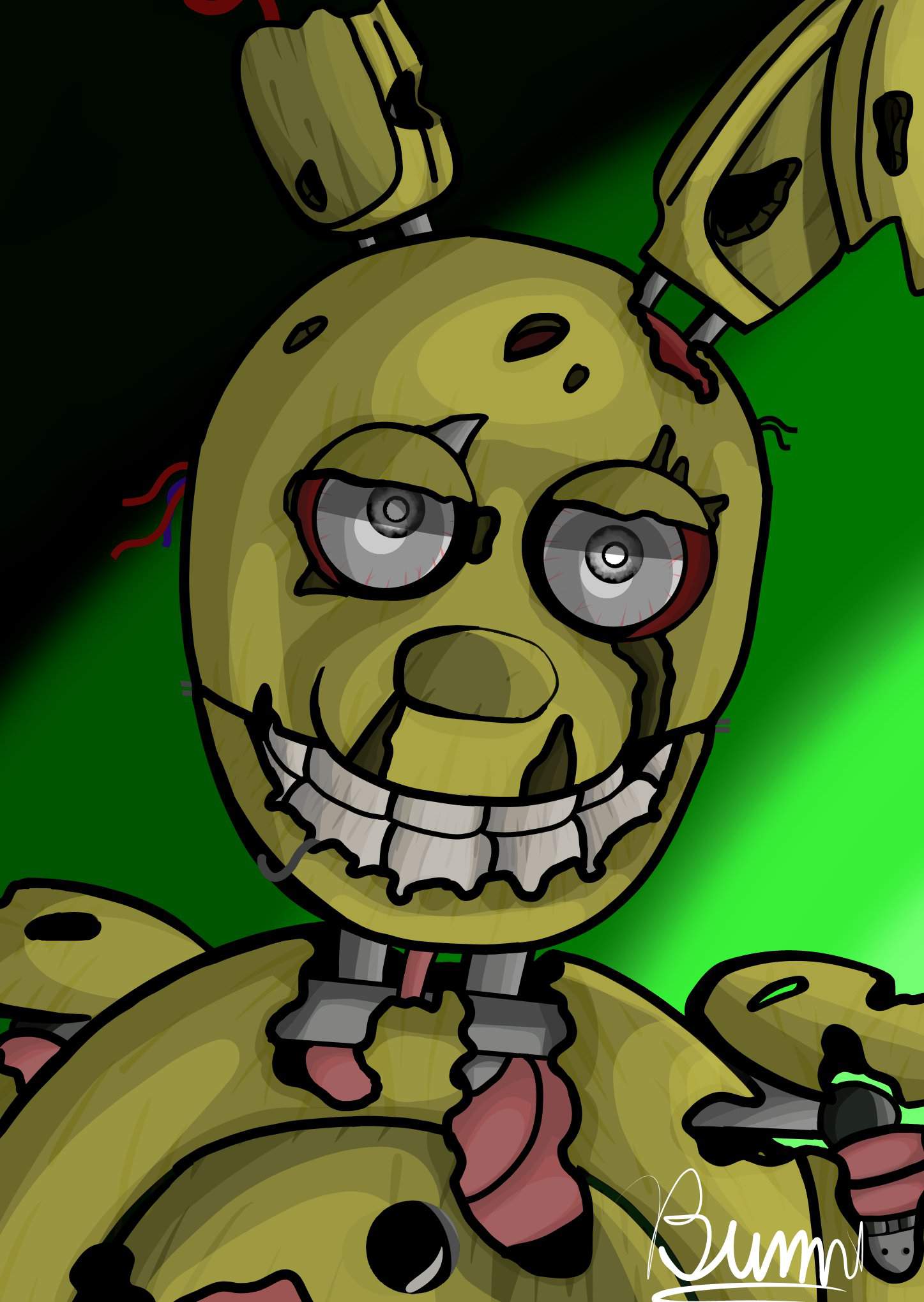 💀 It's time to die 💀(Springtrap fanart) | Five Nights at Freddys PT/BR ...