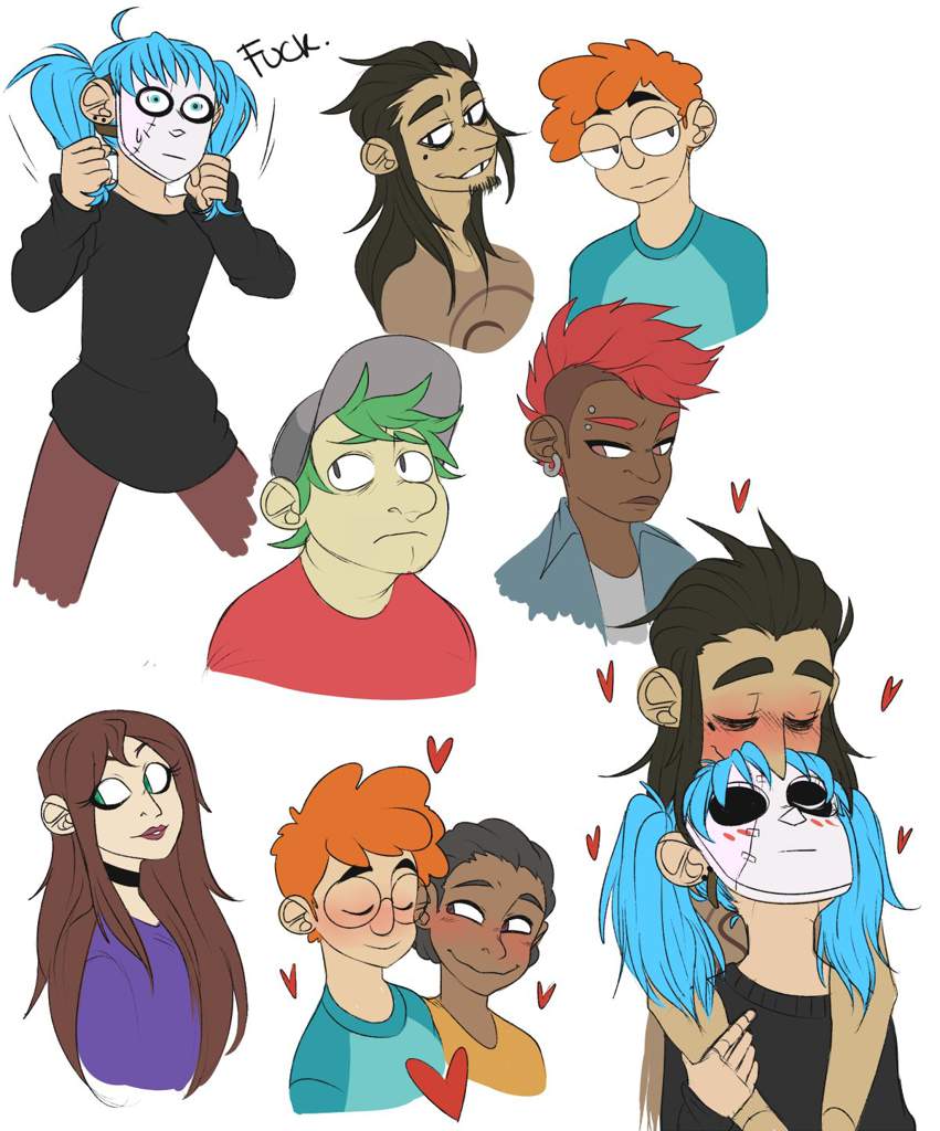 ♥️Neil and Todd♥️___ ️fanart ️• ∴ Sally Face PT/BR ∴ Amino