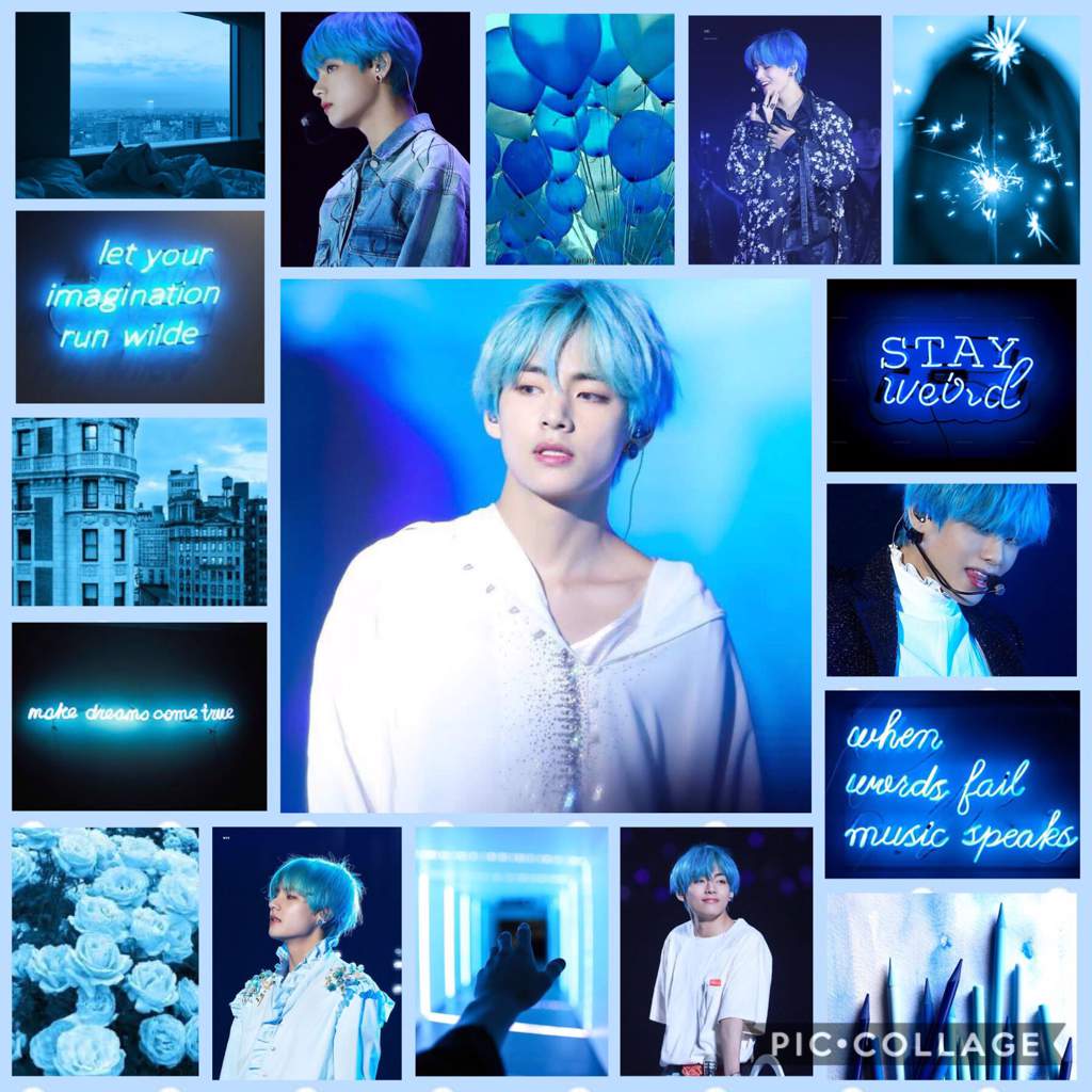 Blue Tae Aesthetic | ARMY's Amino