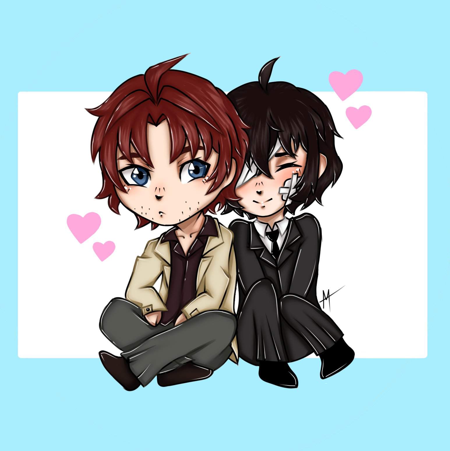 Dazai and Odasaku ♡ | Bungou Stray Dogs Amino