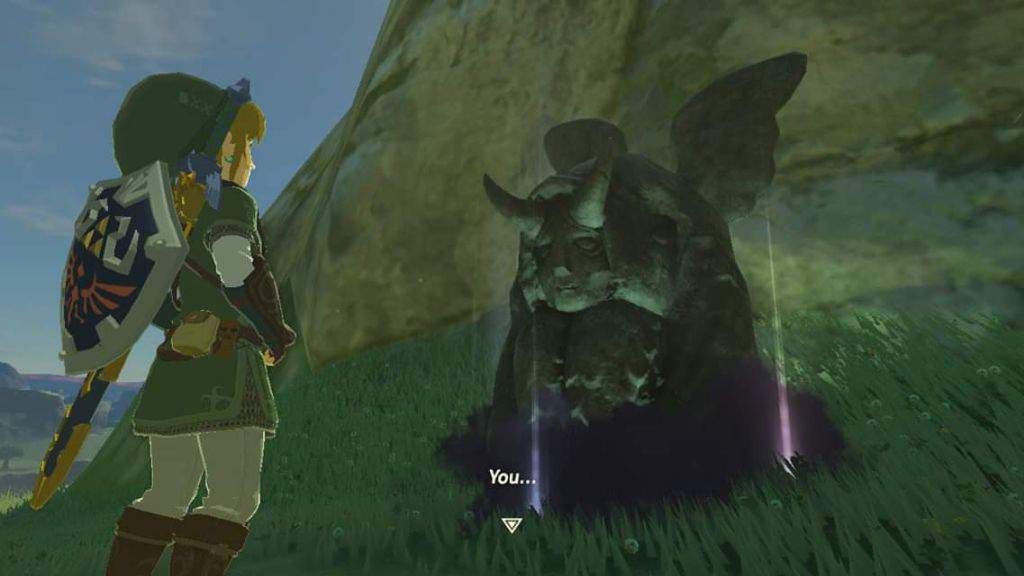 BotW Horned Statue? The Legend of Zelda Amino