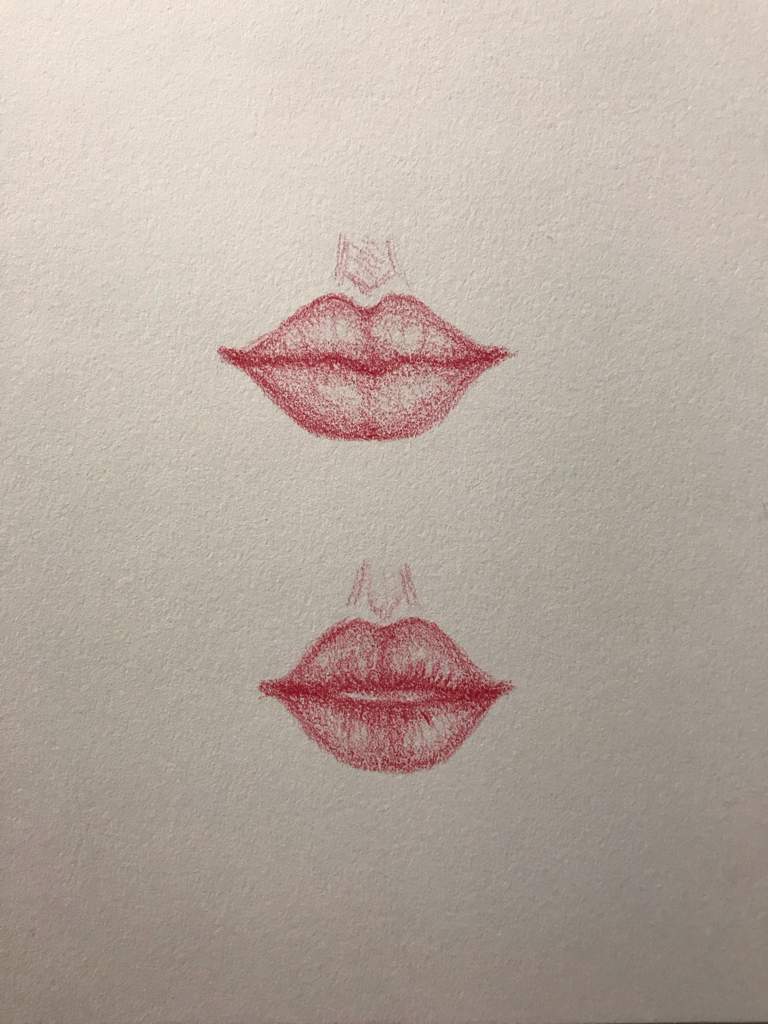 How To Draw Thin Lips