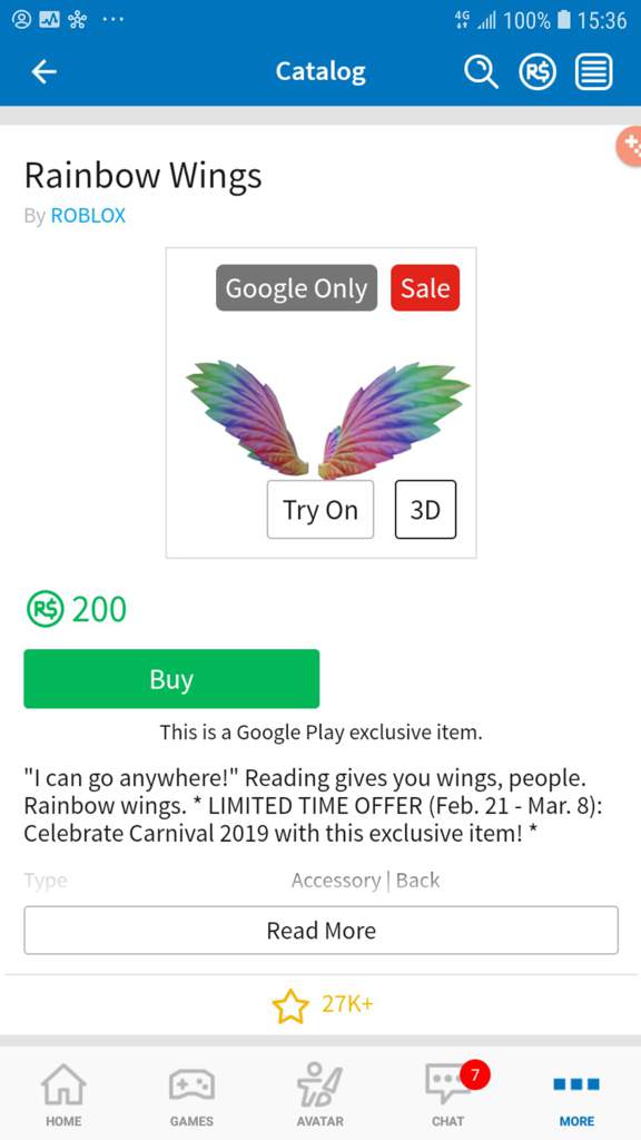 Guys Check This Out Roblox Amino - roblox catalog rainbow wings