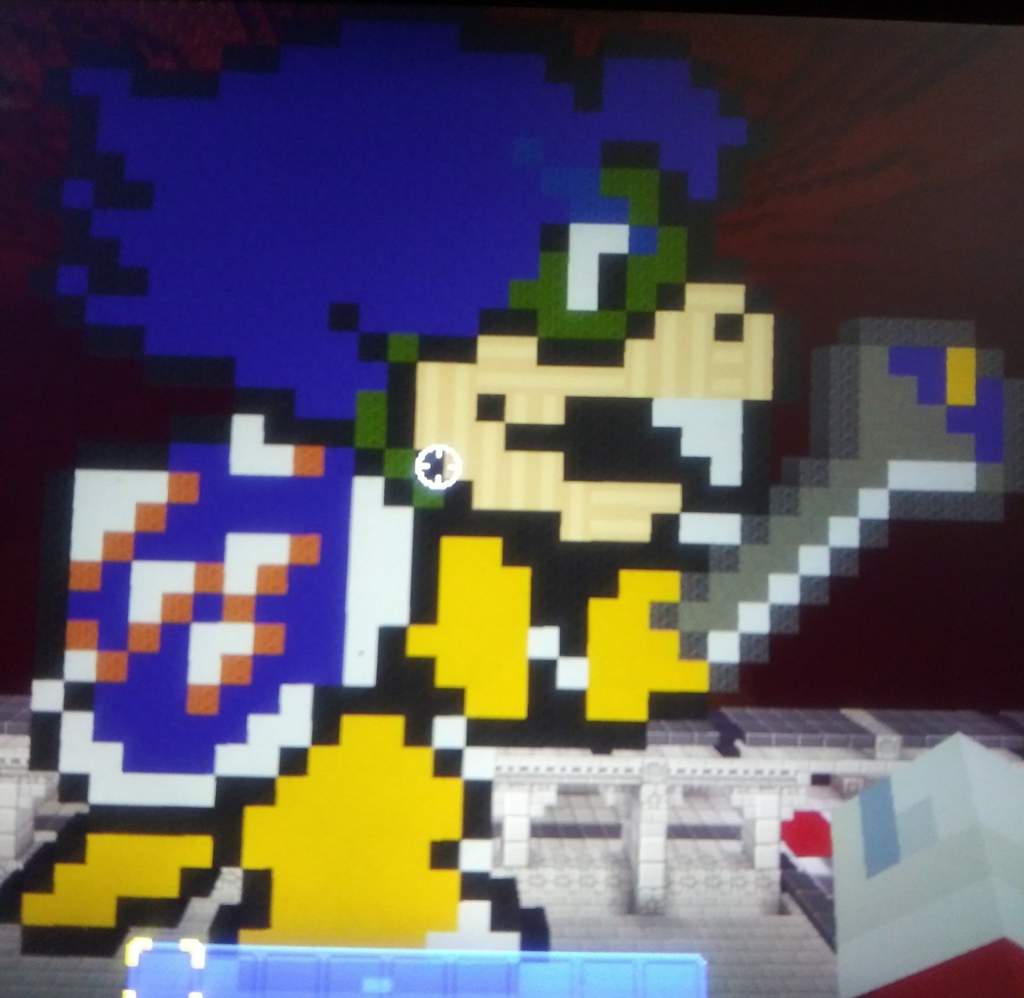 8 Bit Koopaling Statues Mario Amino