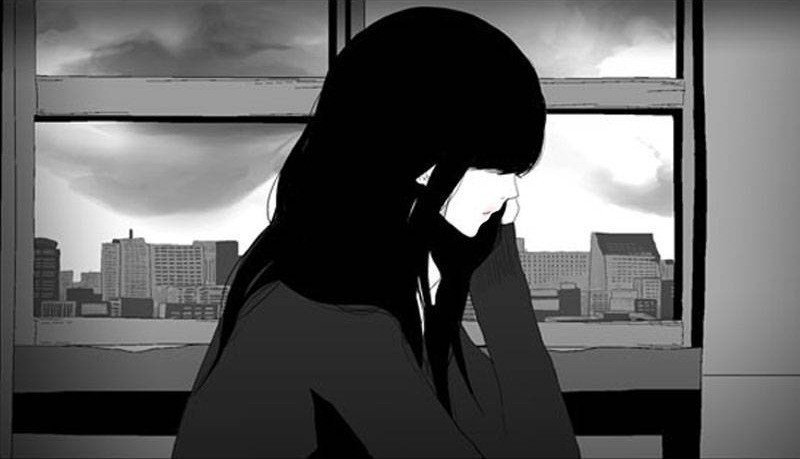 Фото аниме черно белое грустное